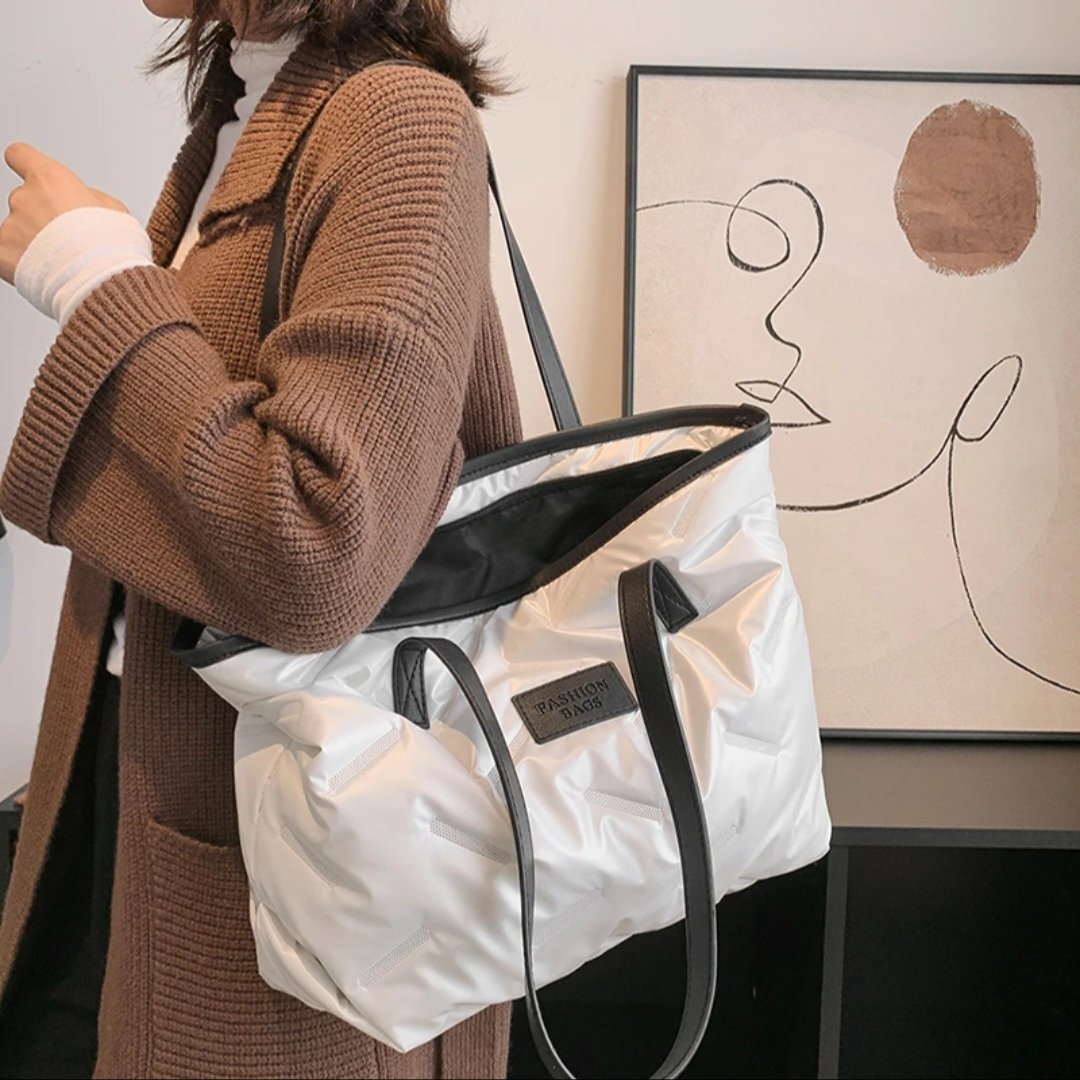 Bolso Capitoneado -Blanco