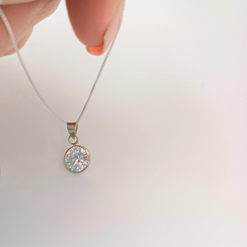 Dije Punto de Luz -Plata - Imagen 2