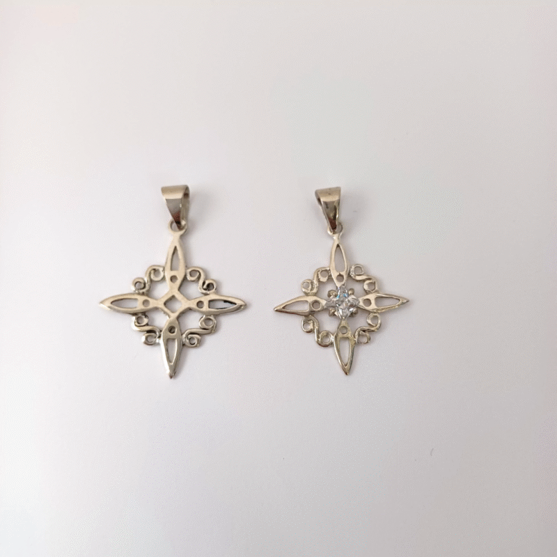 Dije Nudo de Bruja -Plata - Imagen 4