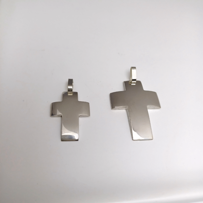 Dije Cruz -Plata - Imagen 2