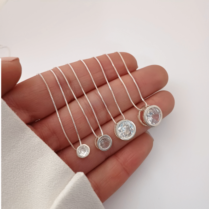 Dije Punto de Luz -Plata - Imagen 2