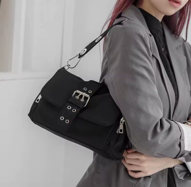 Cartera Angela -Negro