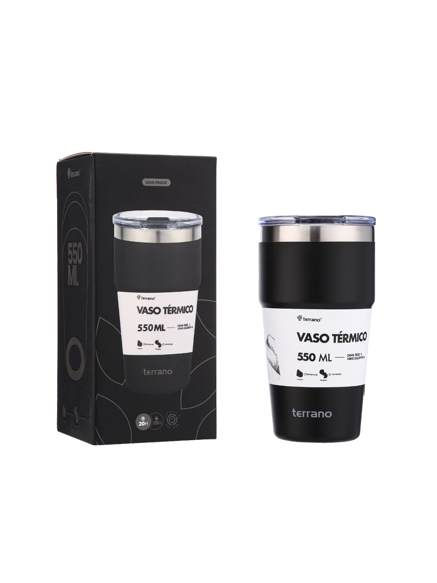 Vaso Termico -Negro