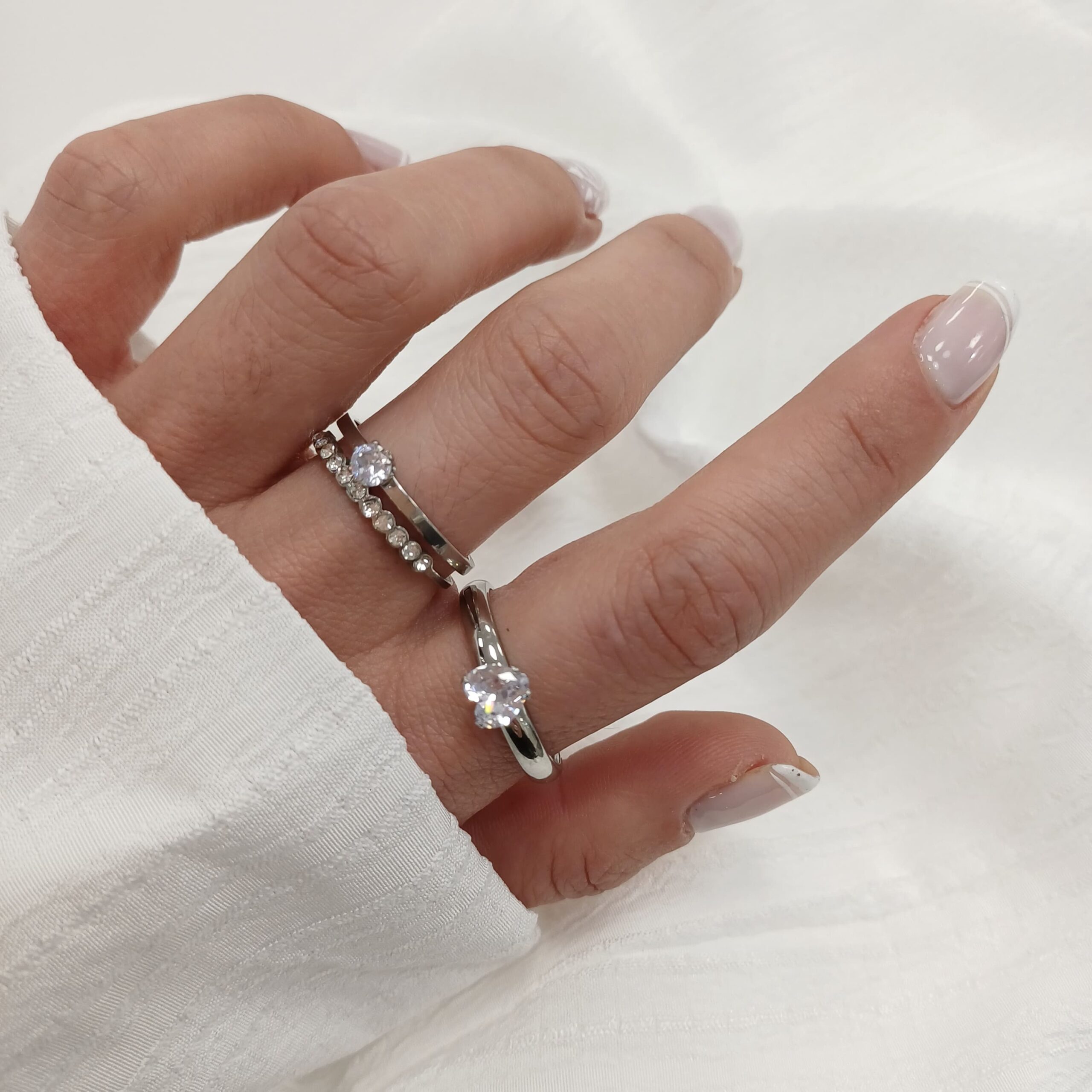 Anillo Acero Quirurgico -Brillos