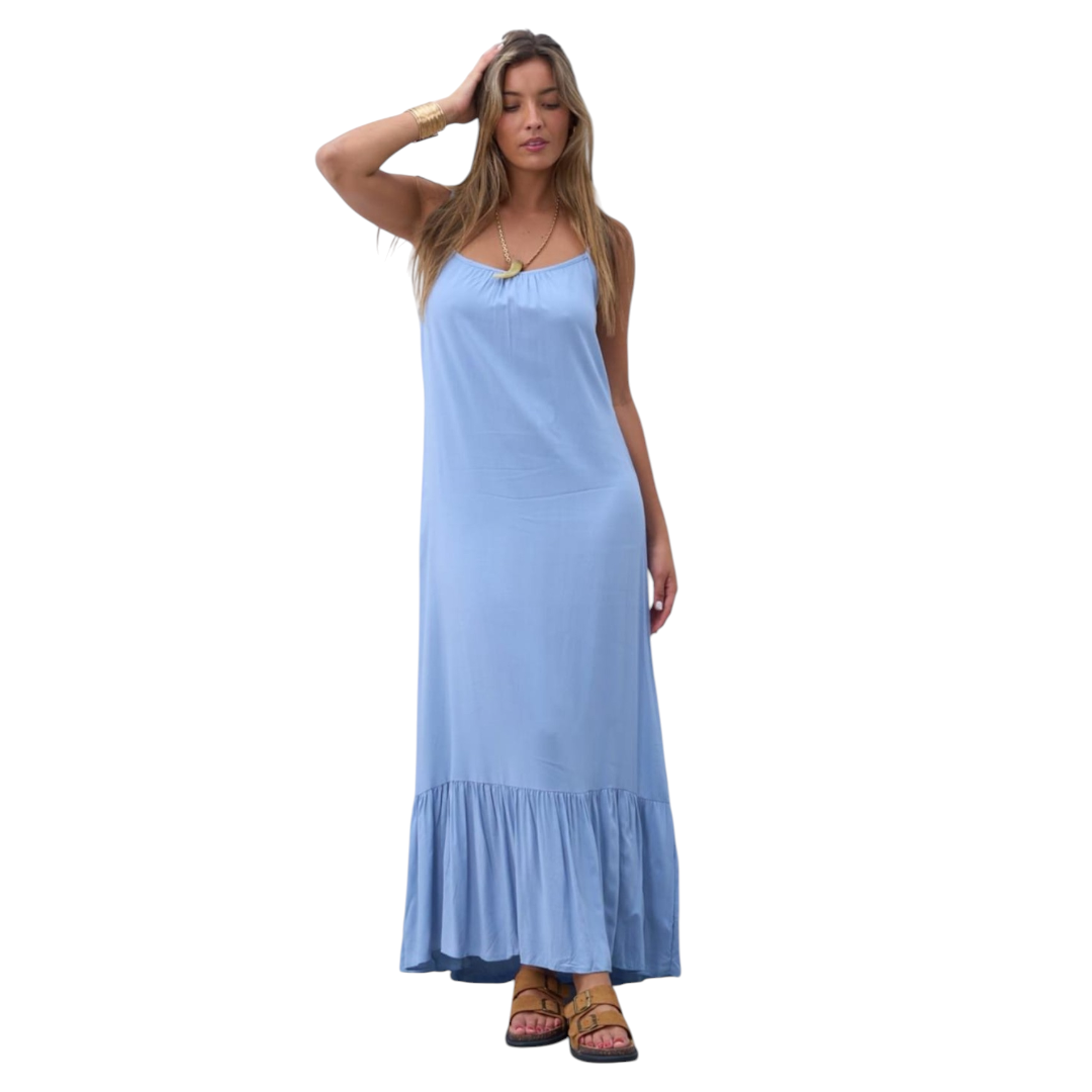Vestido Berlin -Celeste