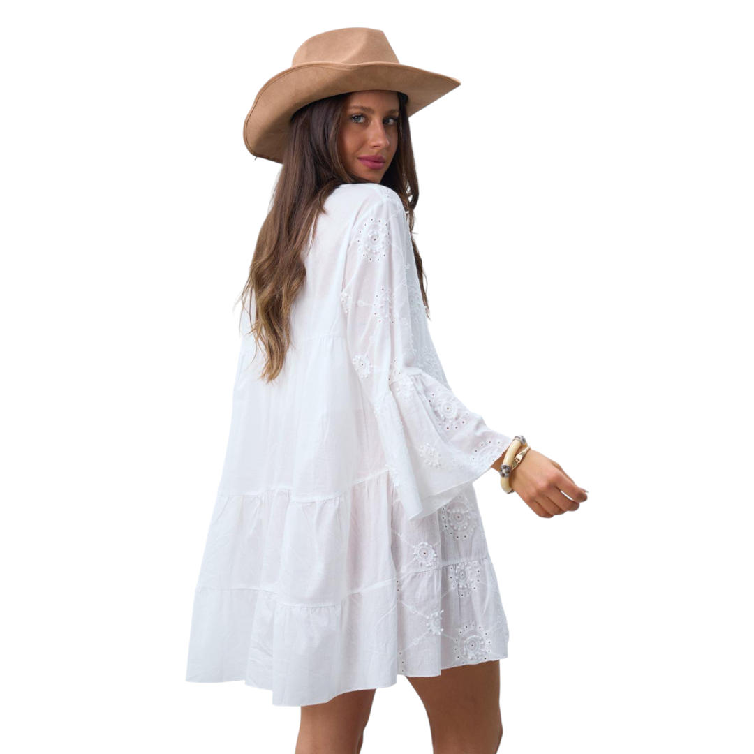 Vestido Boris -Blanco - Imagen 2