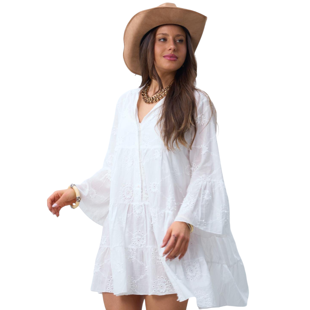 Vestido Boris -Blanco - Imagen 3