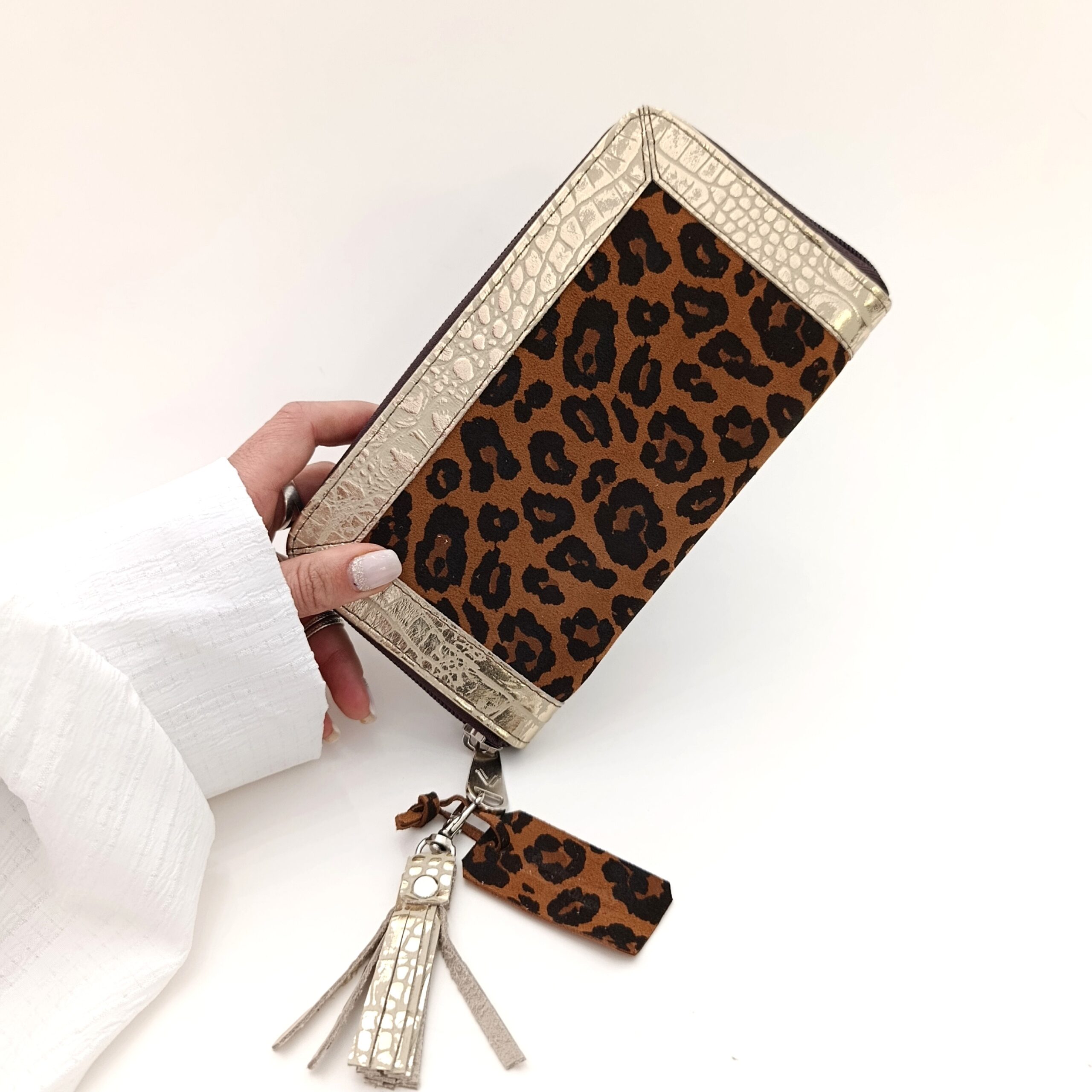 Billetera Cuero -Print