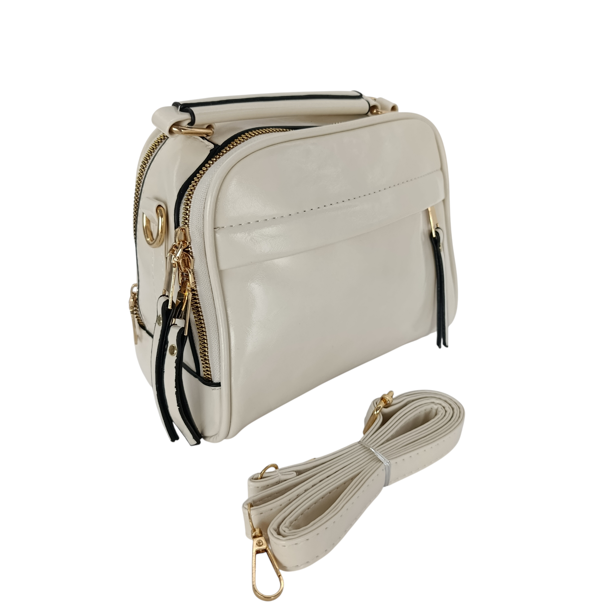 Bandolera Amparo -Beige - Imagen 4