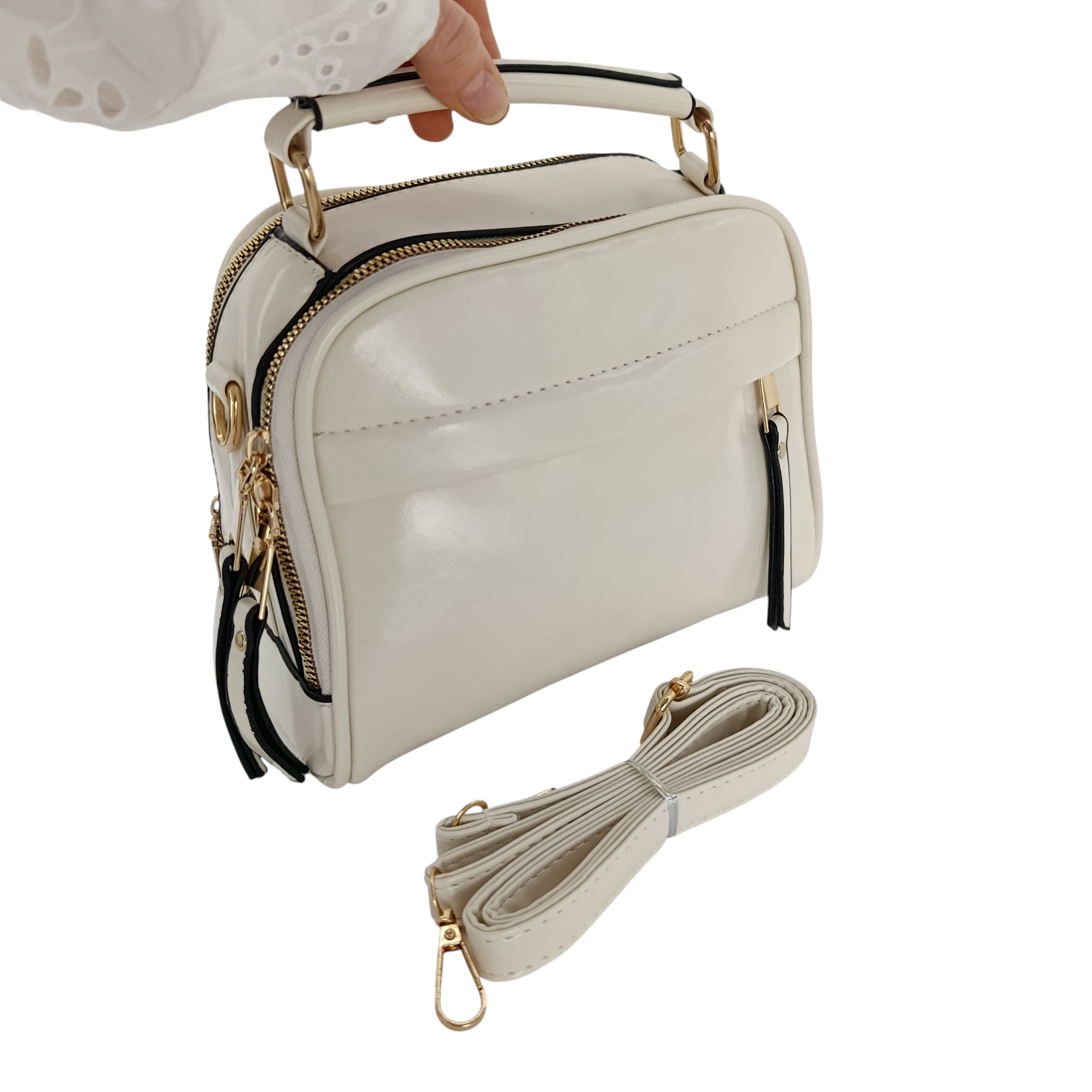 Bandolera Amparo -Beige