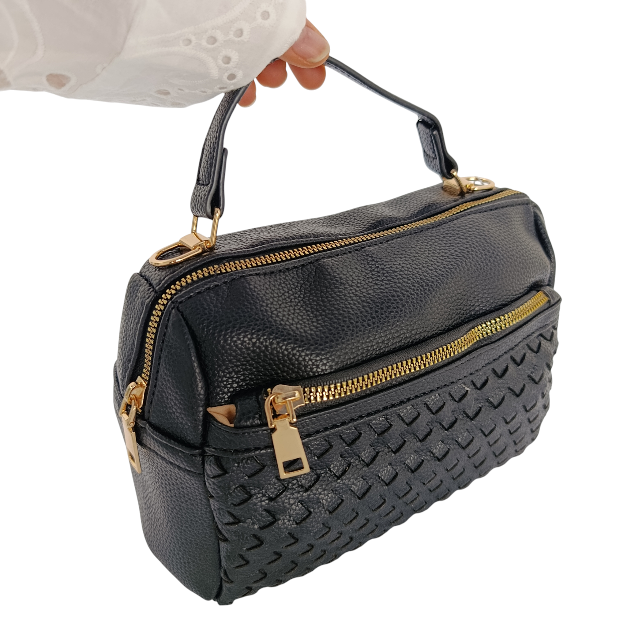 Bandolera Isabella -Negro