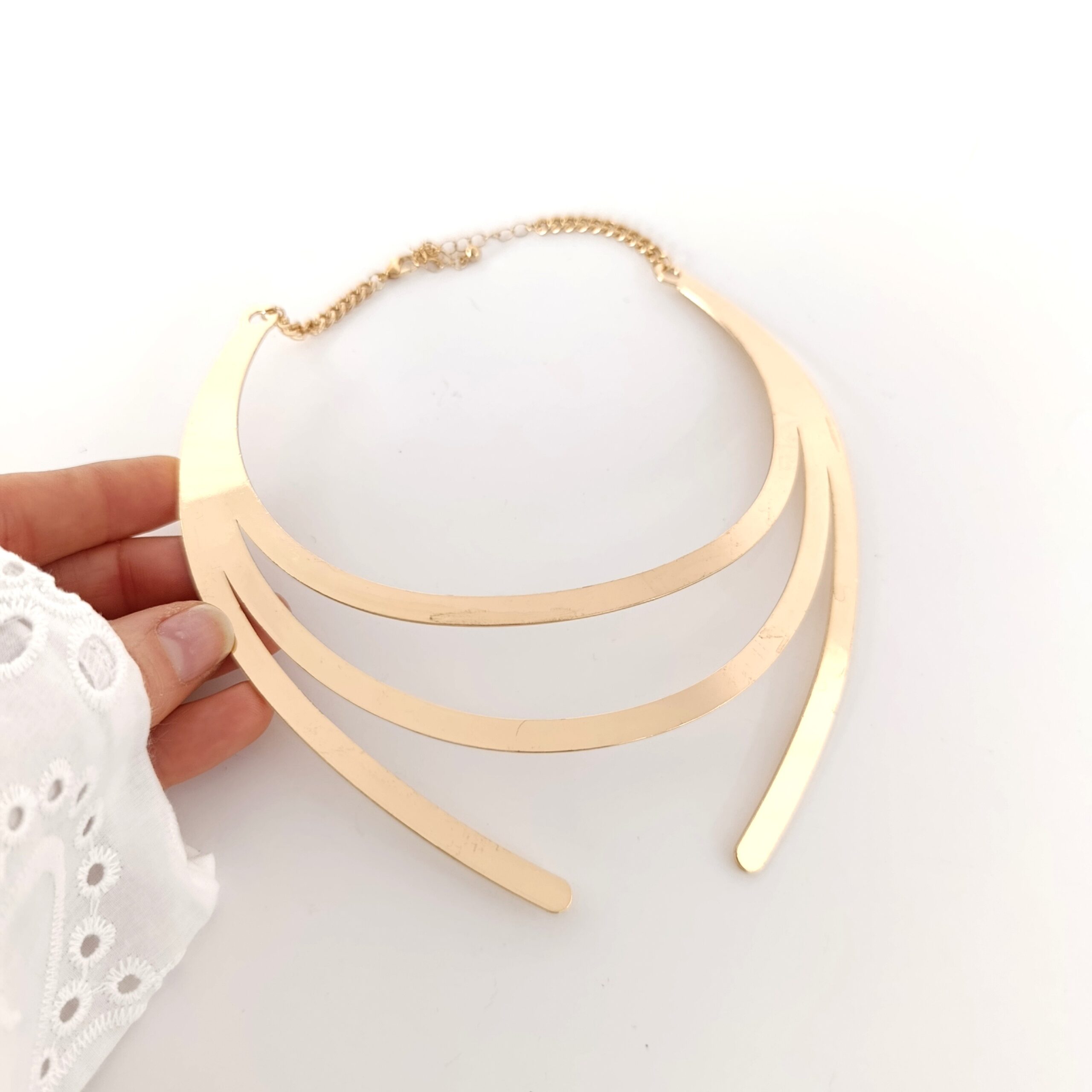 Collar Reyna -Dorado