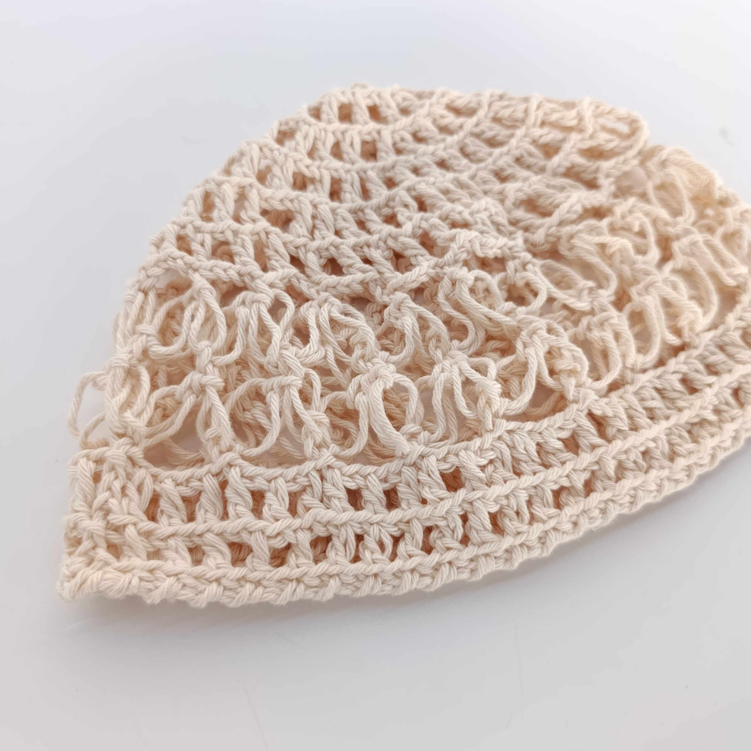 Casquete Crochet - Beige - Imagen 3