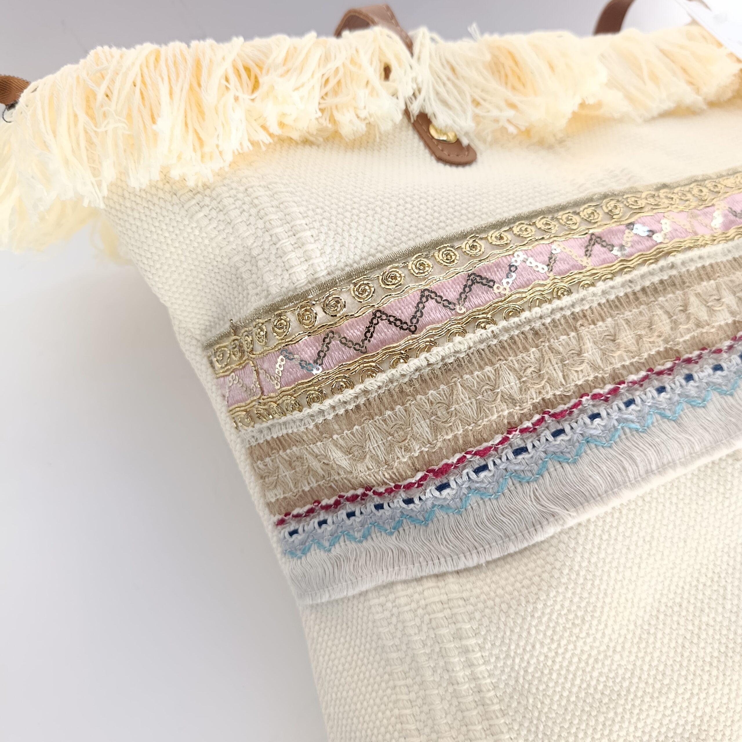 Bolso Flecos -Dorado - Imagen 2