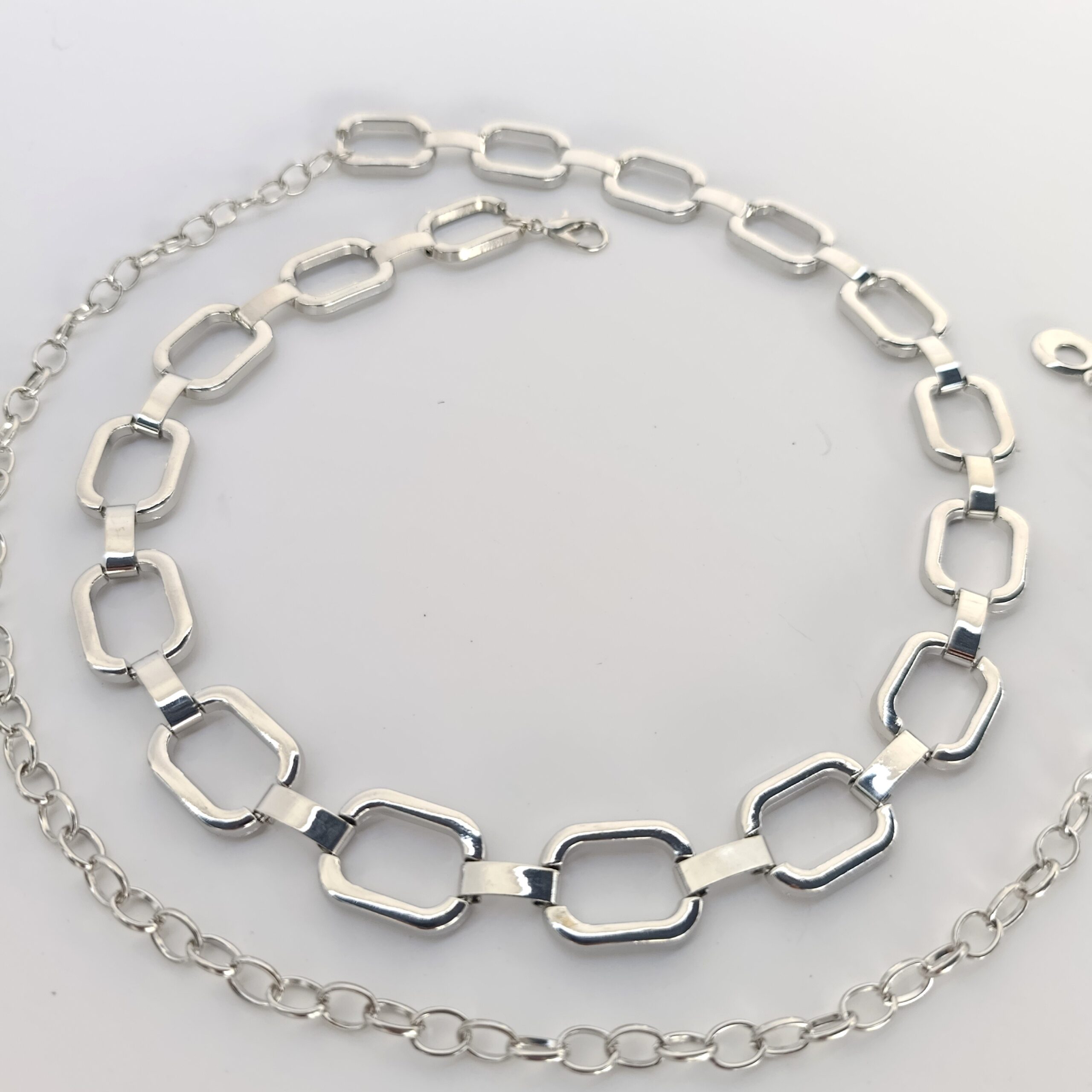 Cinto Metal Formas -Plateado - Imagen 3