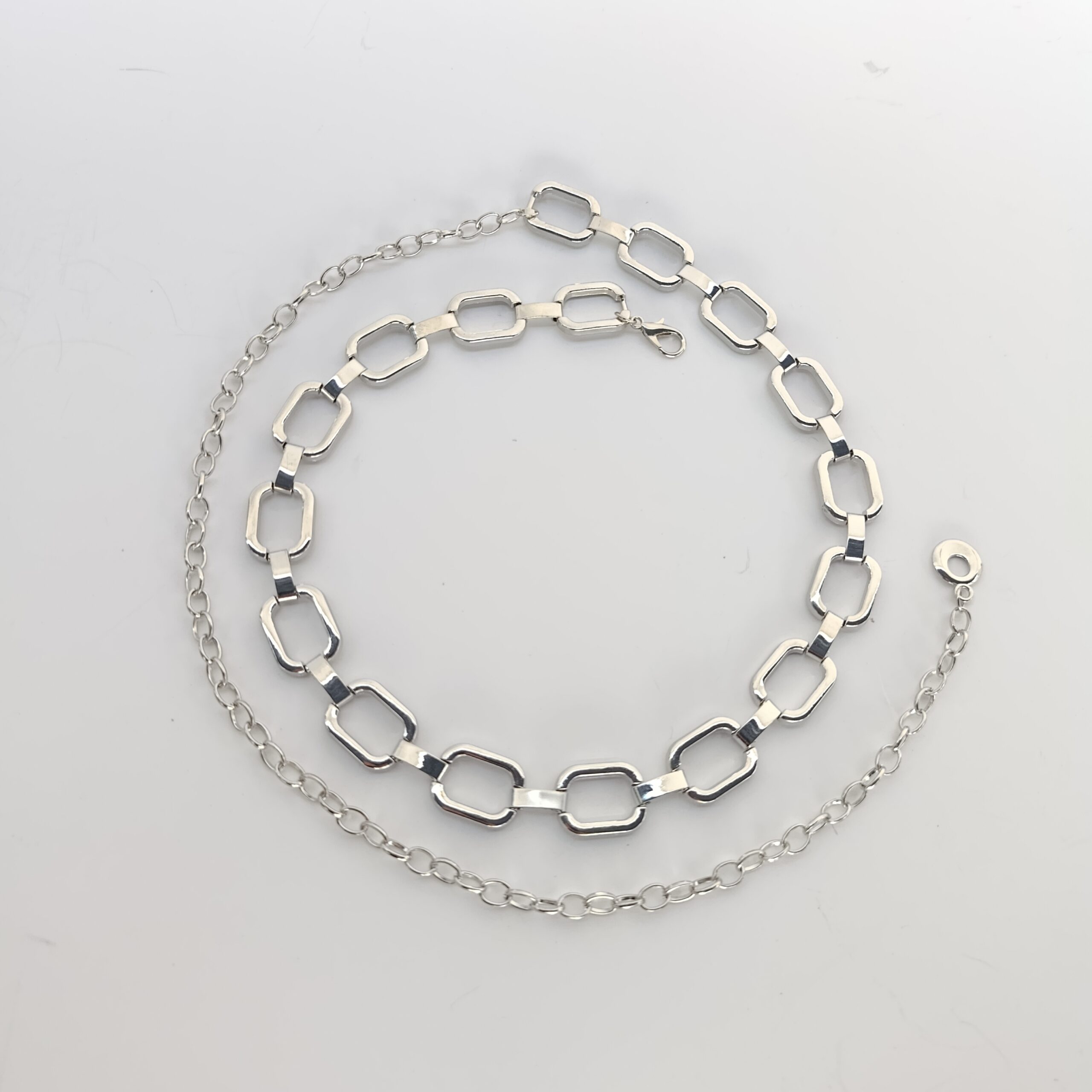 Cinto Metal Formas -Plateado - Imagen 4