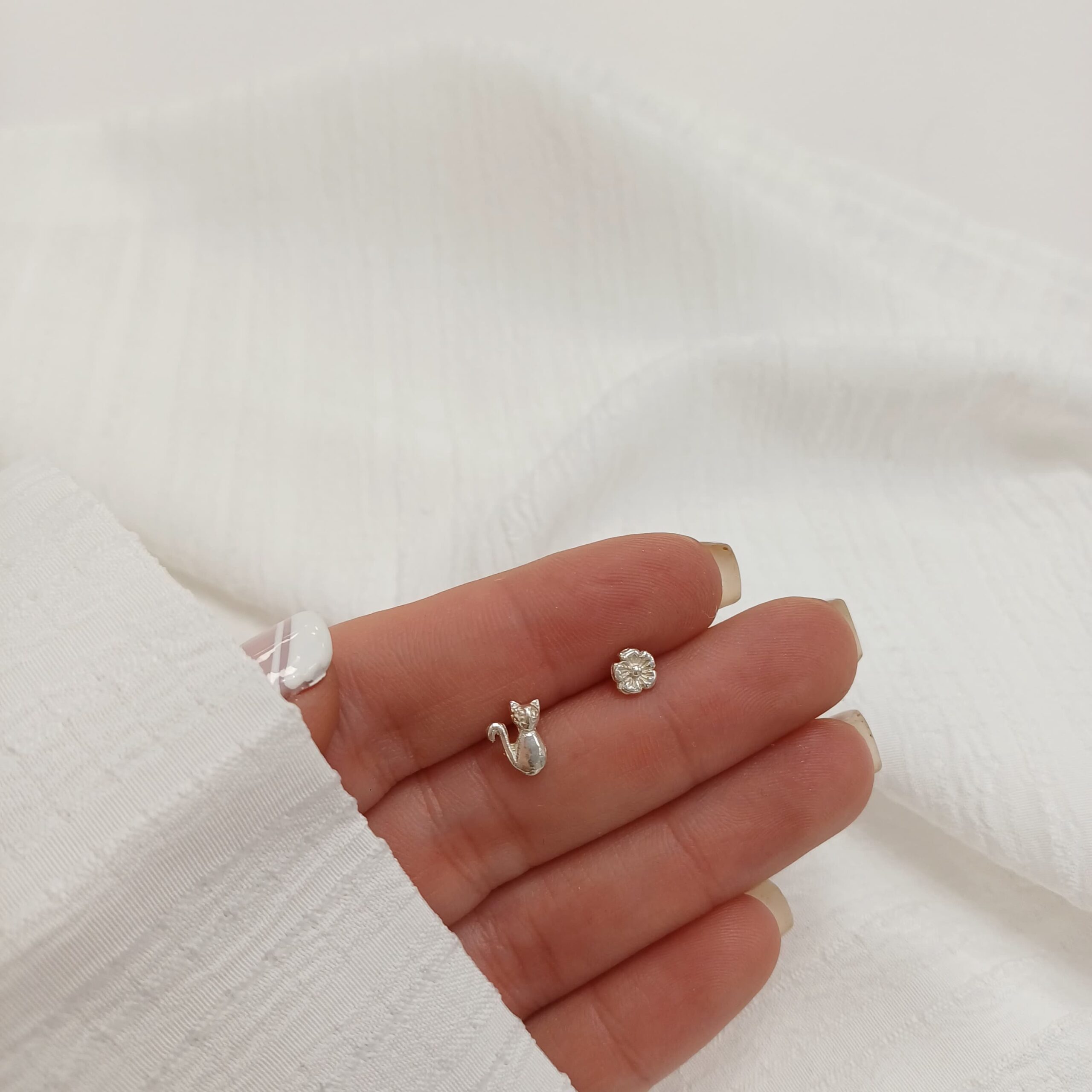 Caravanas Mini -Plata925