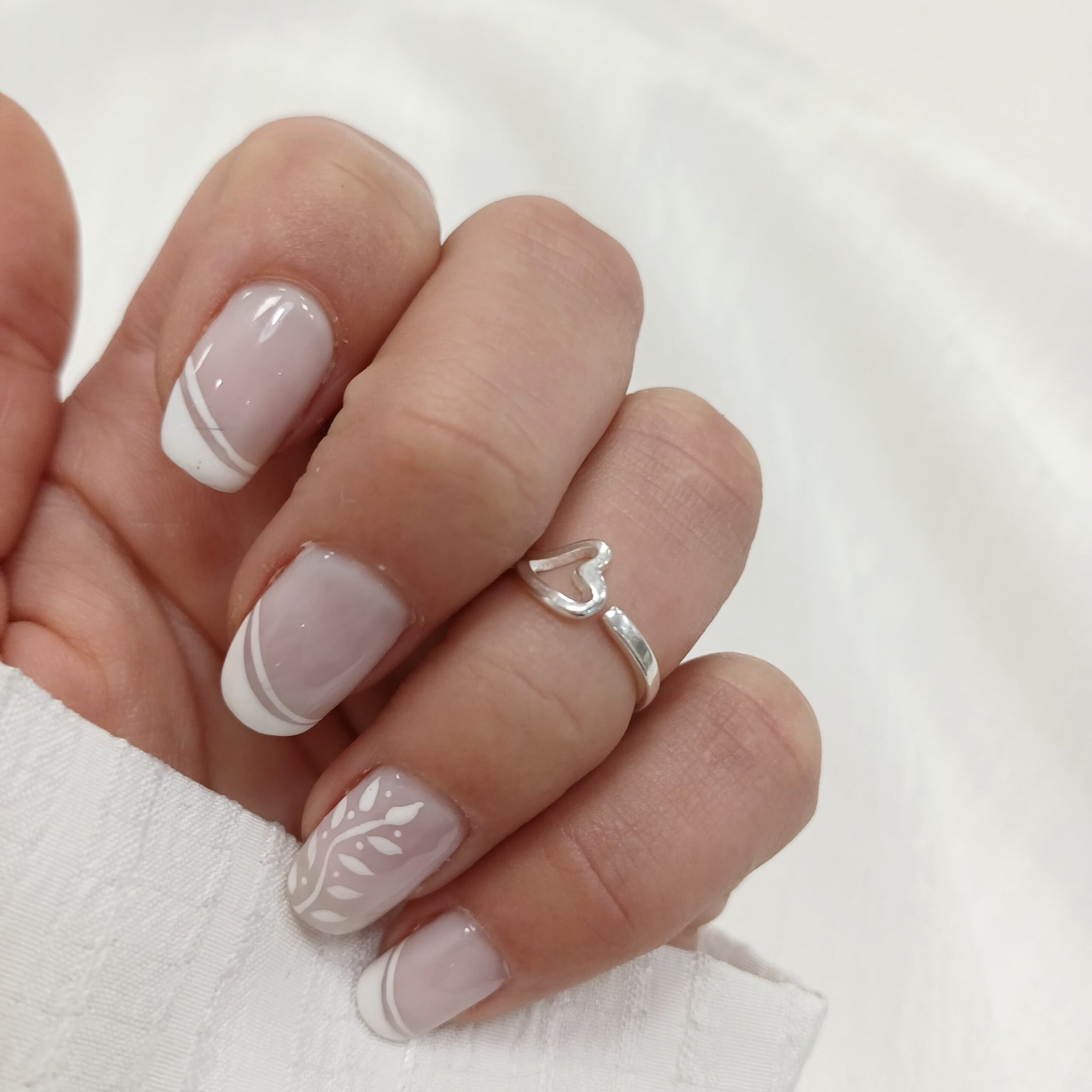 Anillo Midi/Pie -Corazon