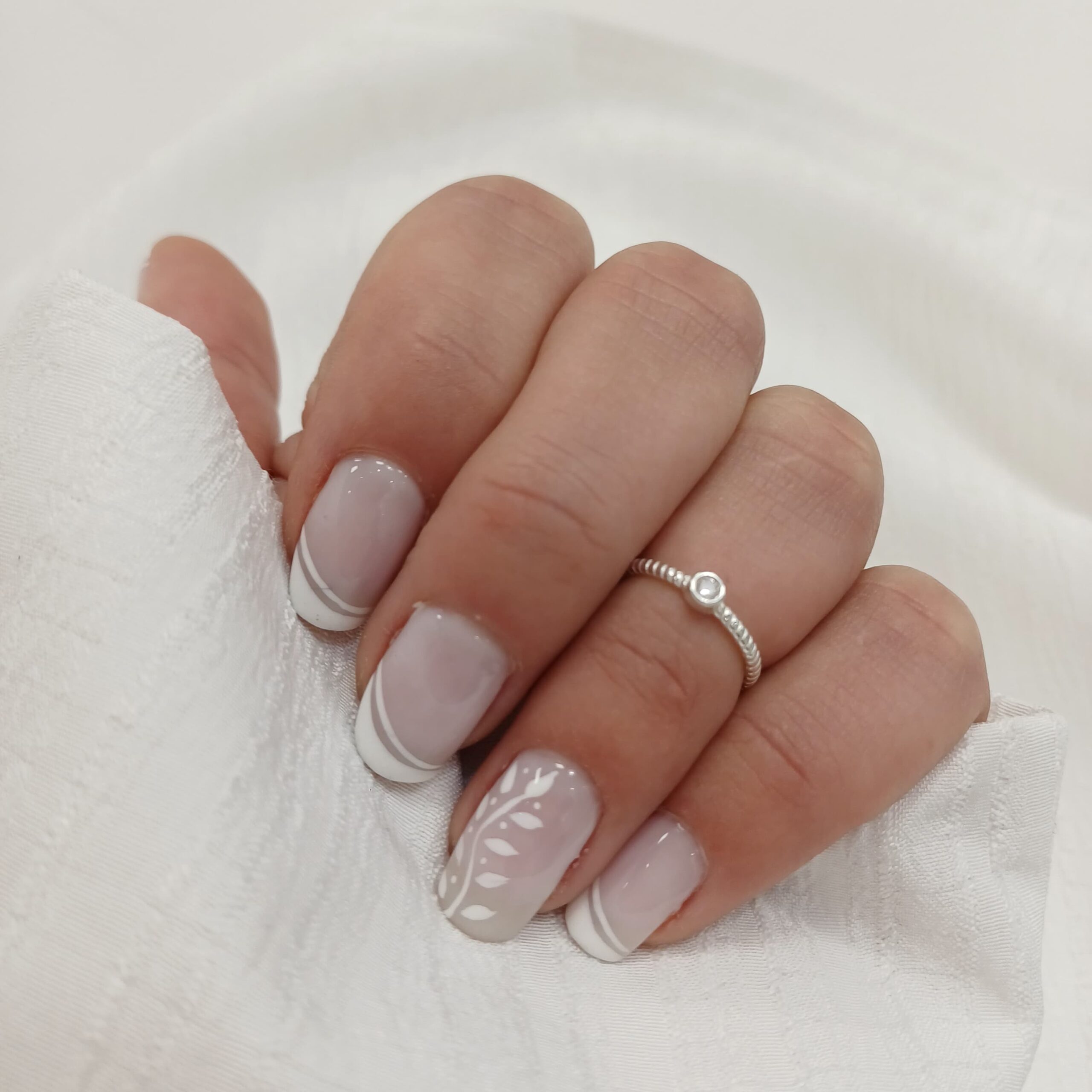 Anillo Midi/Pie -Brillos