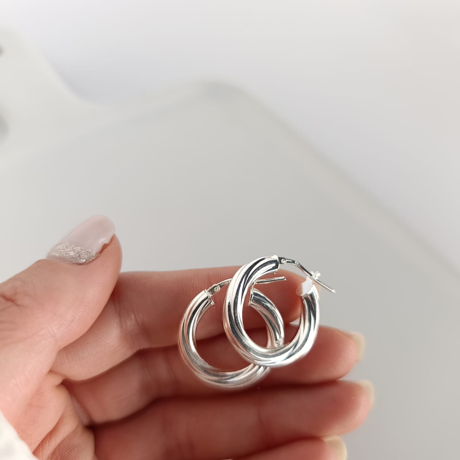 Aro Plata925 -Torneado Mediano - Imagen 2