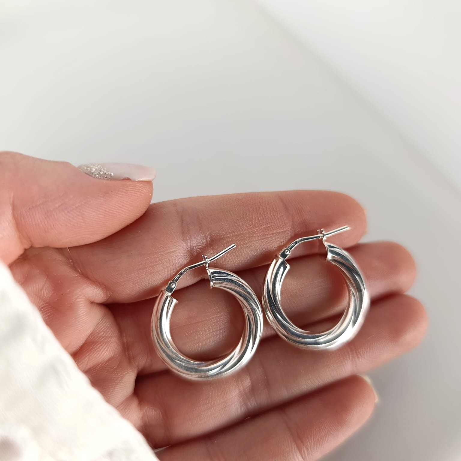 Aro Plata925 -Torneado Mediano