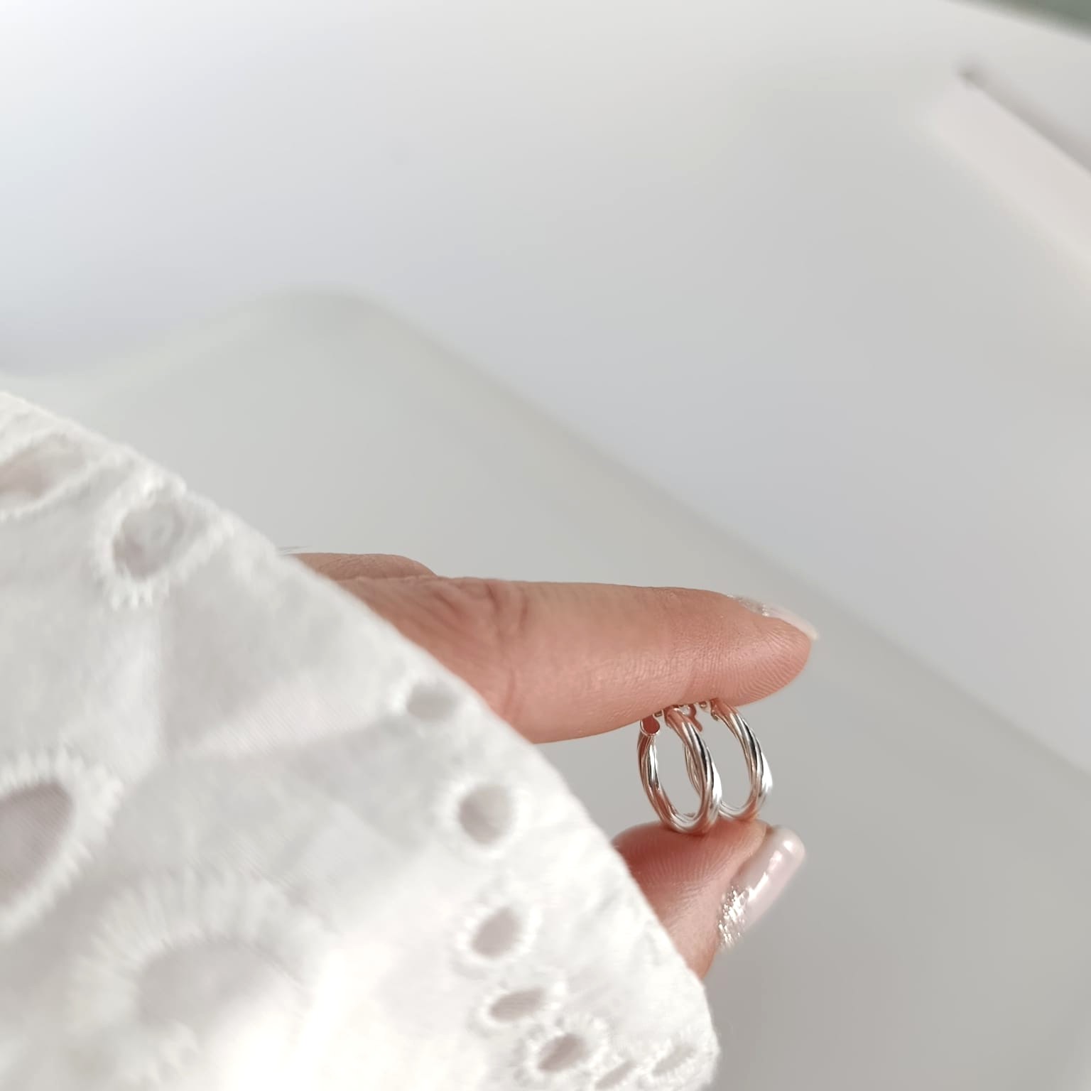 Aro Plata925 -Torneado Mini - Imagen 2