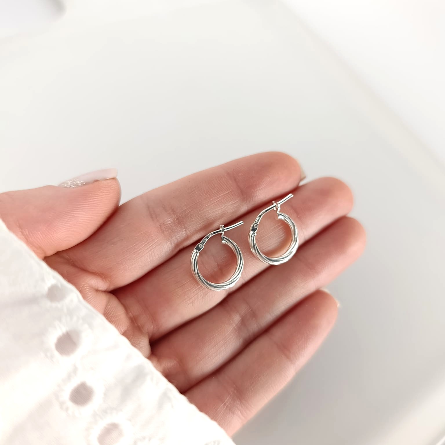 Aro Plata925 -Torneado Mini