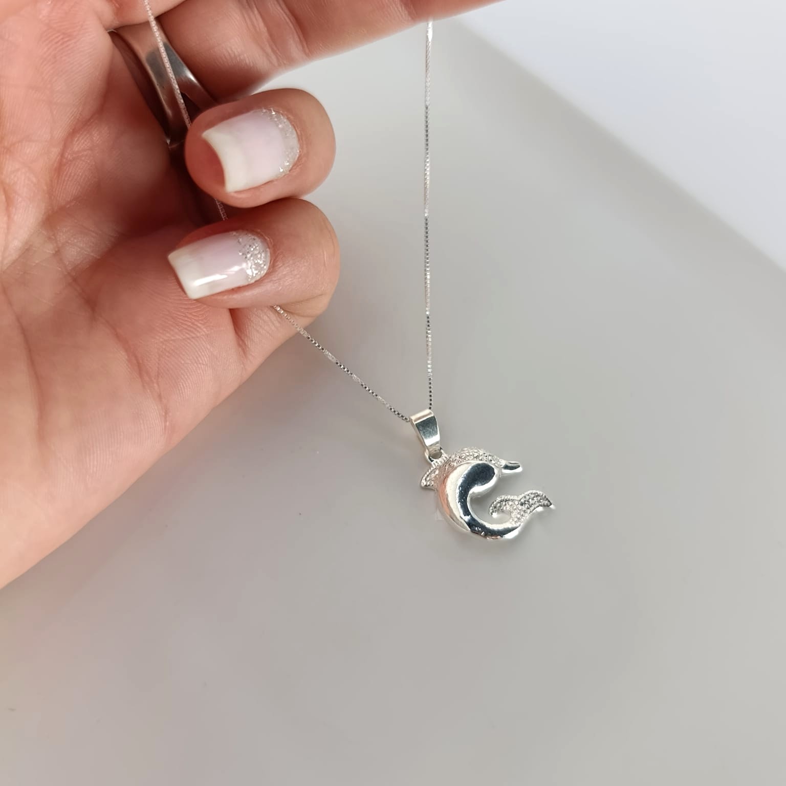 Colgante Plata925 -Delfin - Imagen 2