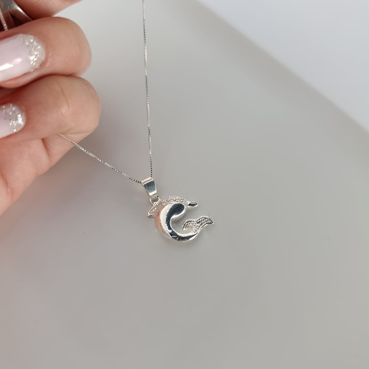Colgante Plata925 -Delfin