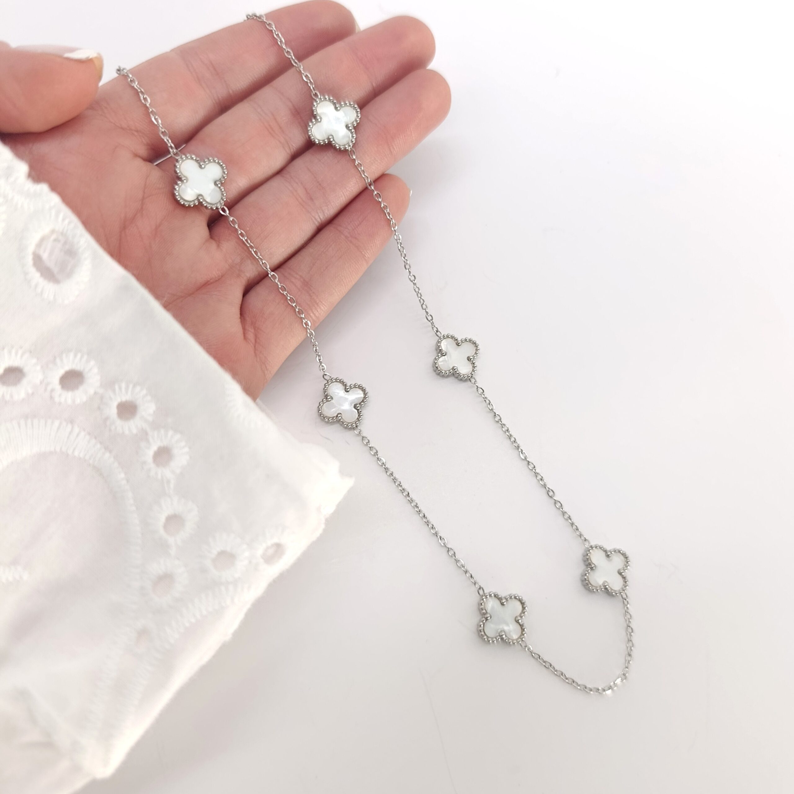 Colgante Acero Quirurgico -Trebol - Imagen 2