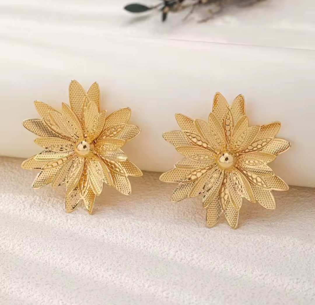 Caravanas Fantasia -Flor - Imagen 2