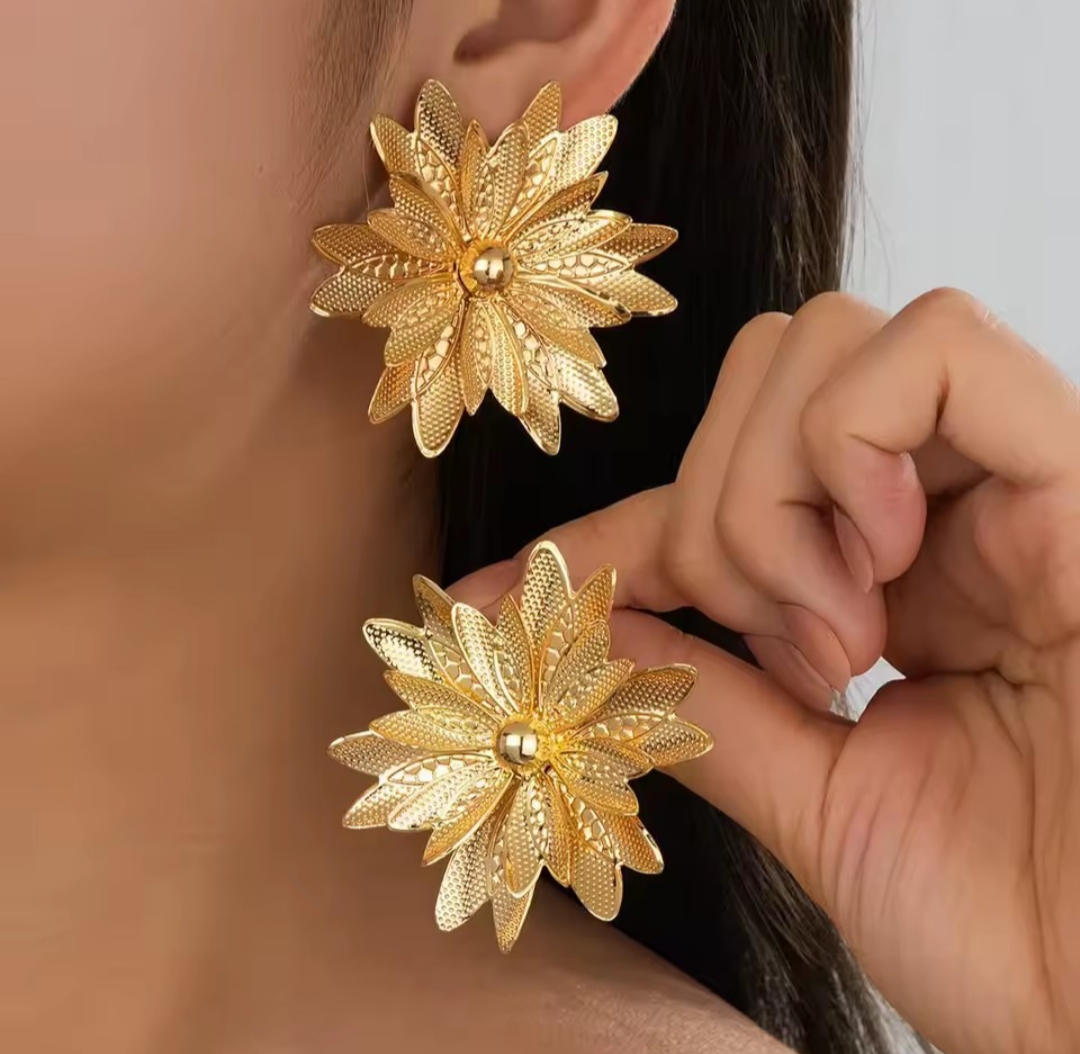 Caravanas Fantasia -Flor