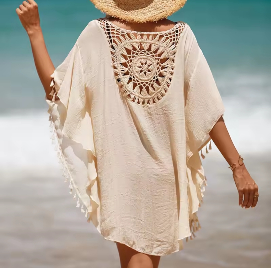 Vestido Mandala -Beige