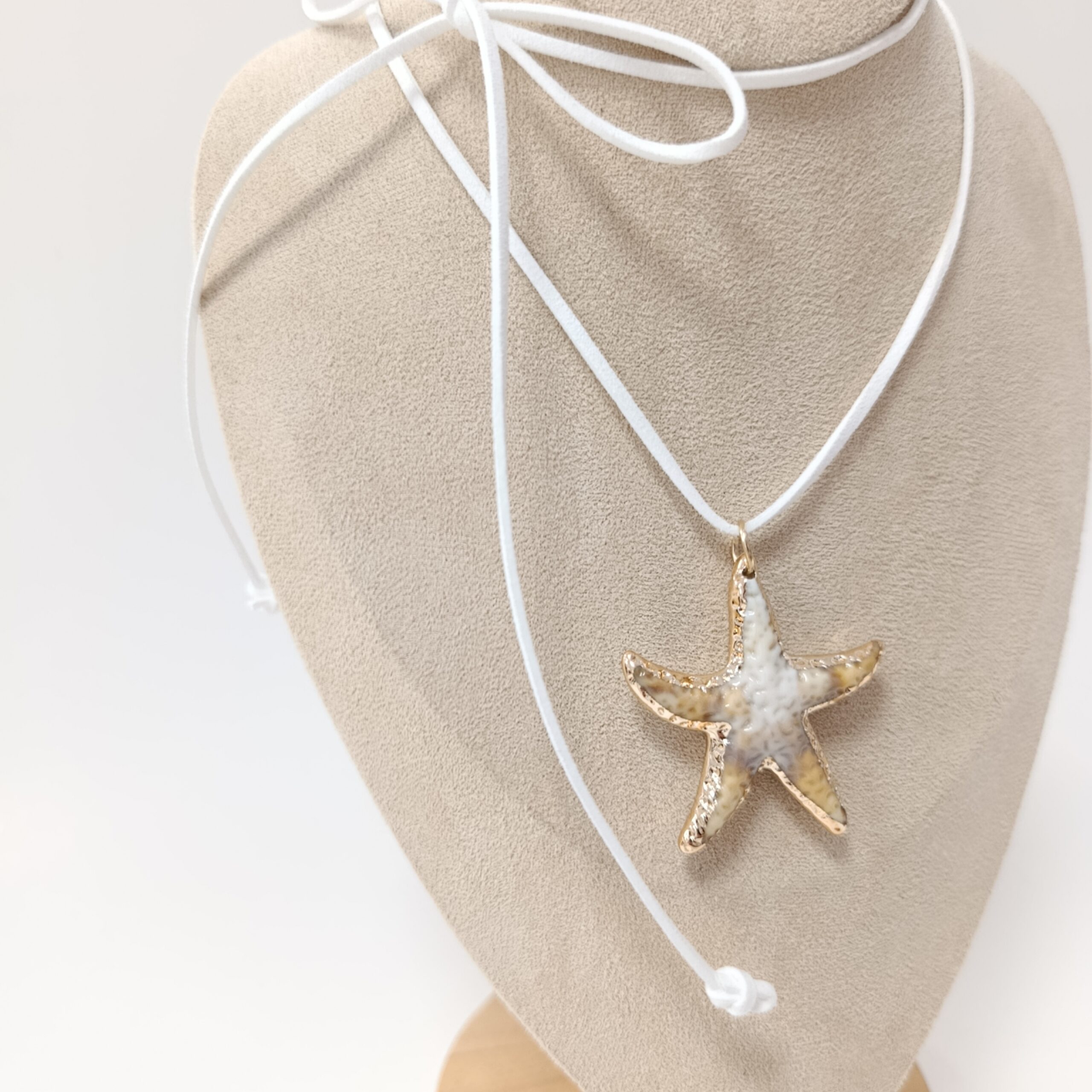 Choker Estrella de Mar -Blanco - Imagen 3