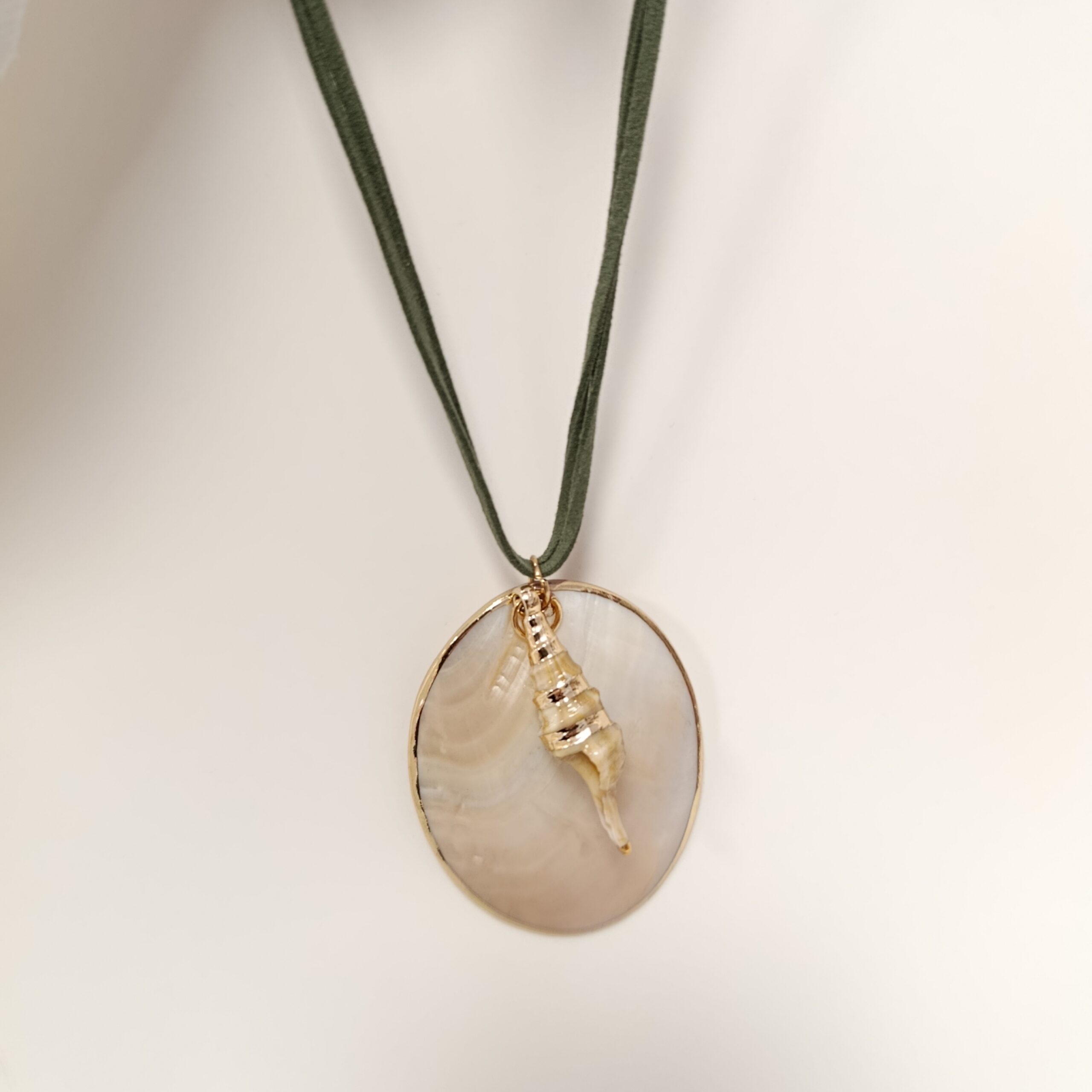 Colgante Caracol -Verde - Imagen 4