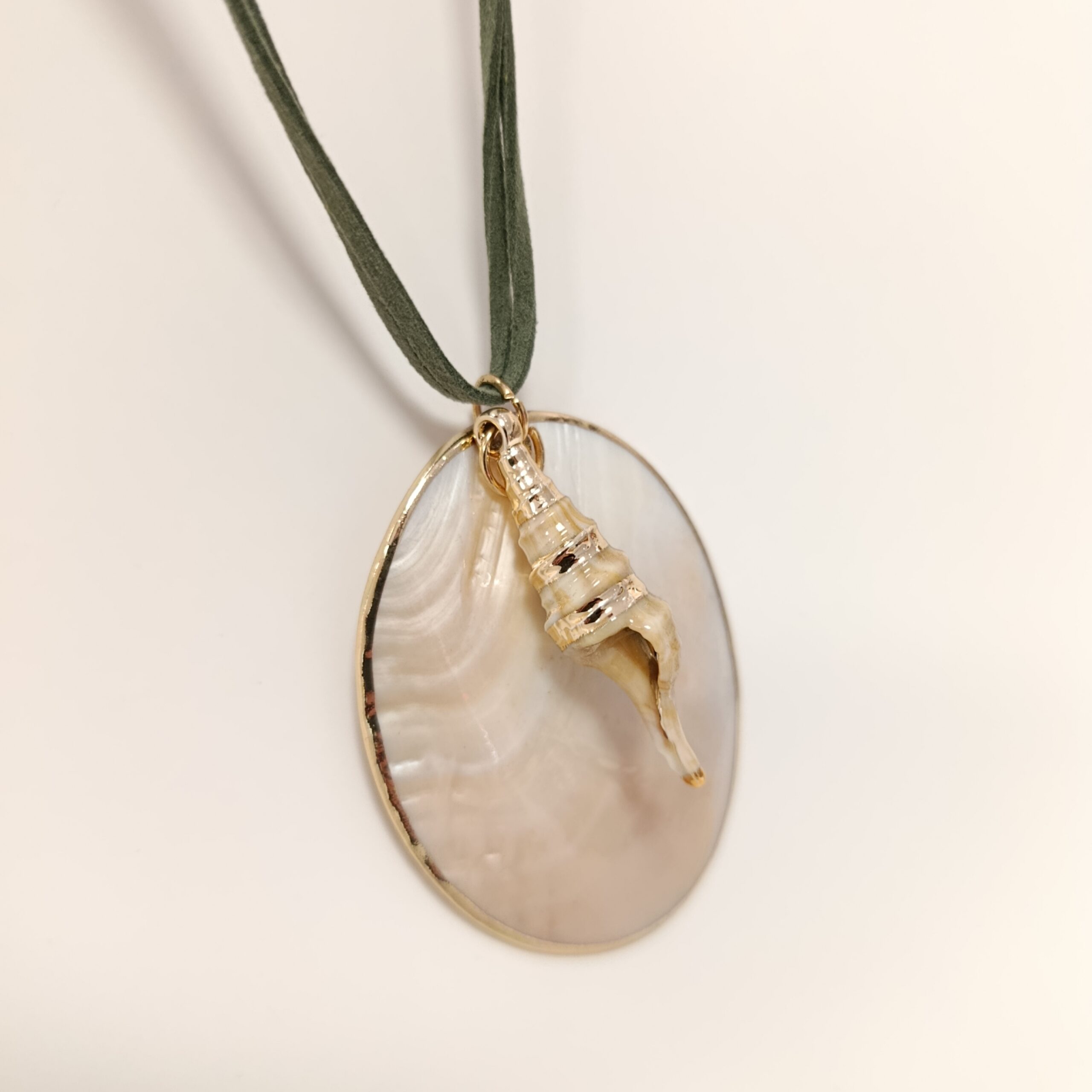 Colgante Caracol -Verde - Imagen 5