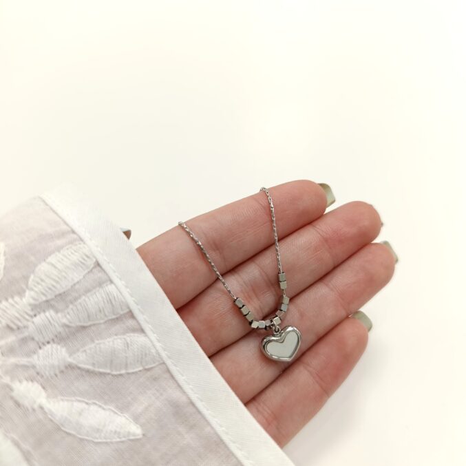 Colgante Acero quirurgico -Corazon