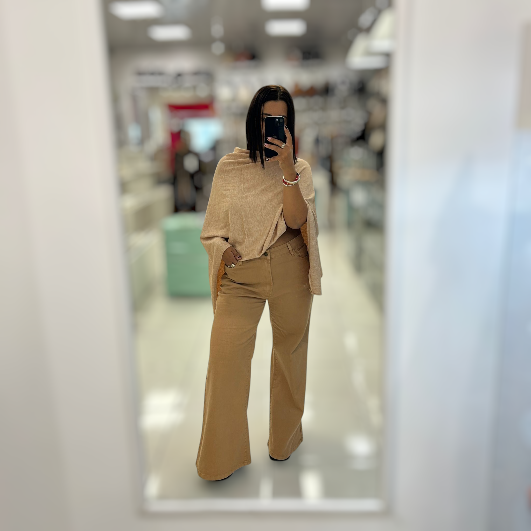 Poncho Beige - Imagen 2