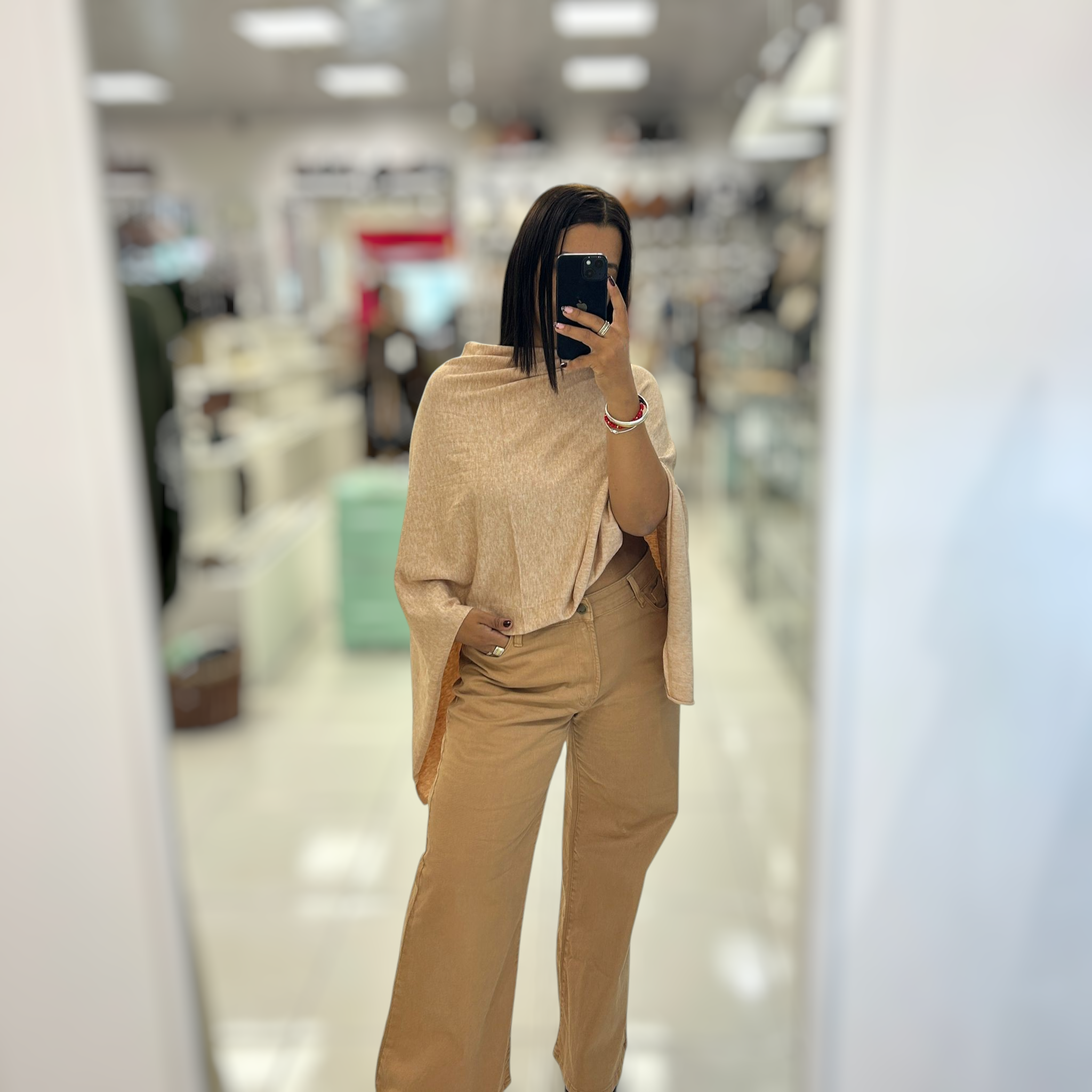 Poncho Beige - Imagen 3