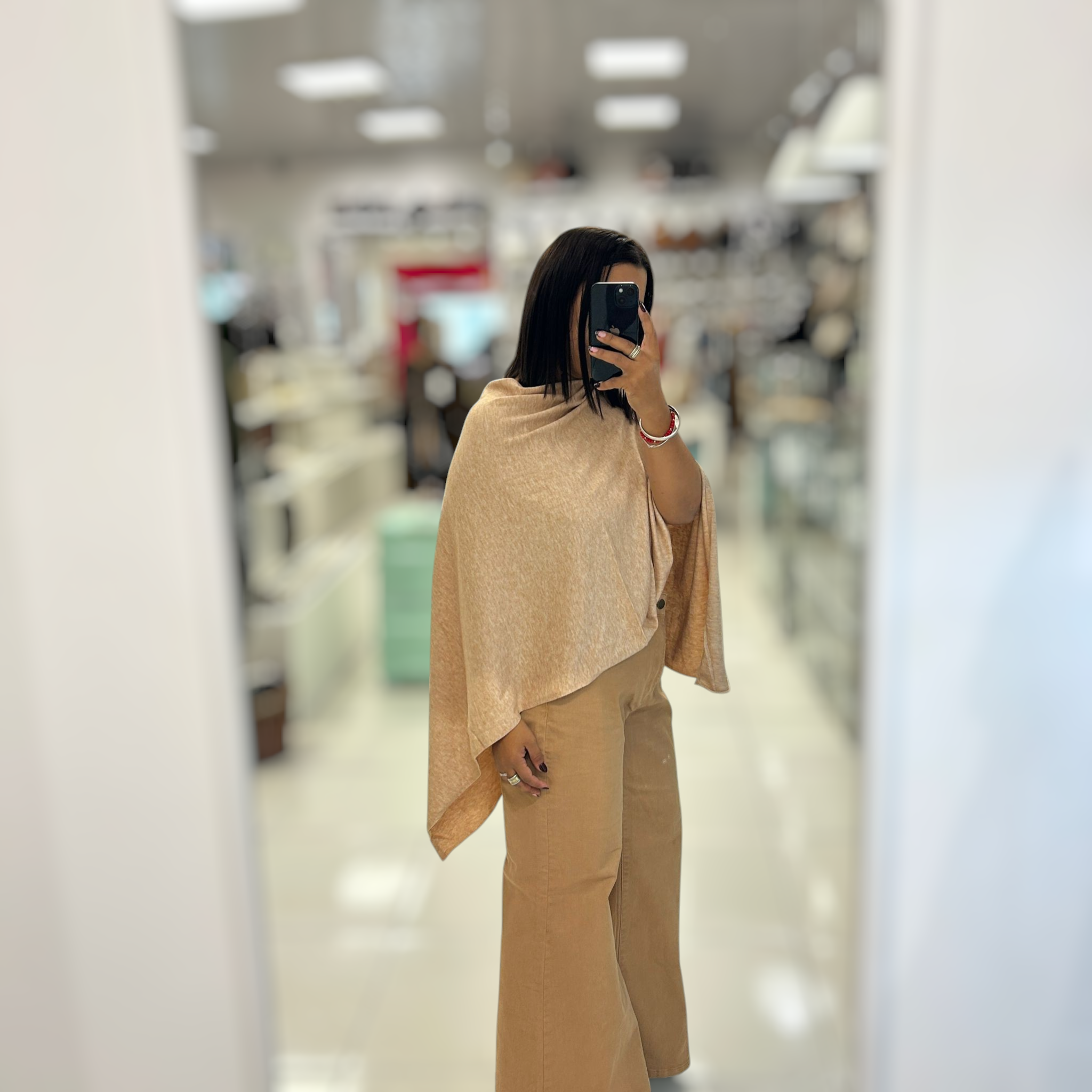 Poncho Beige - Imagen 4