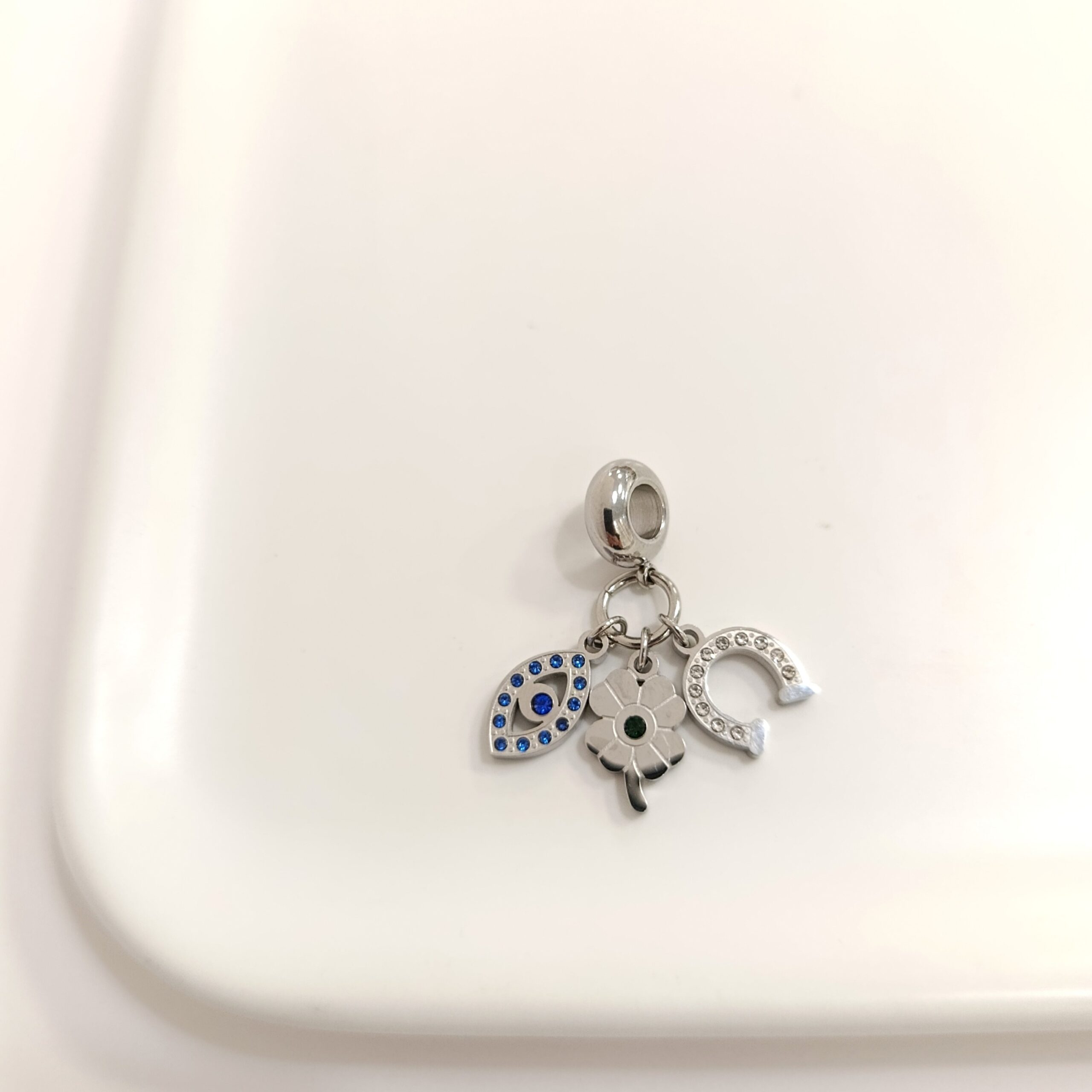 Charm Amuleto -Acero Quirurgico