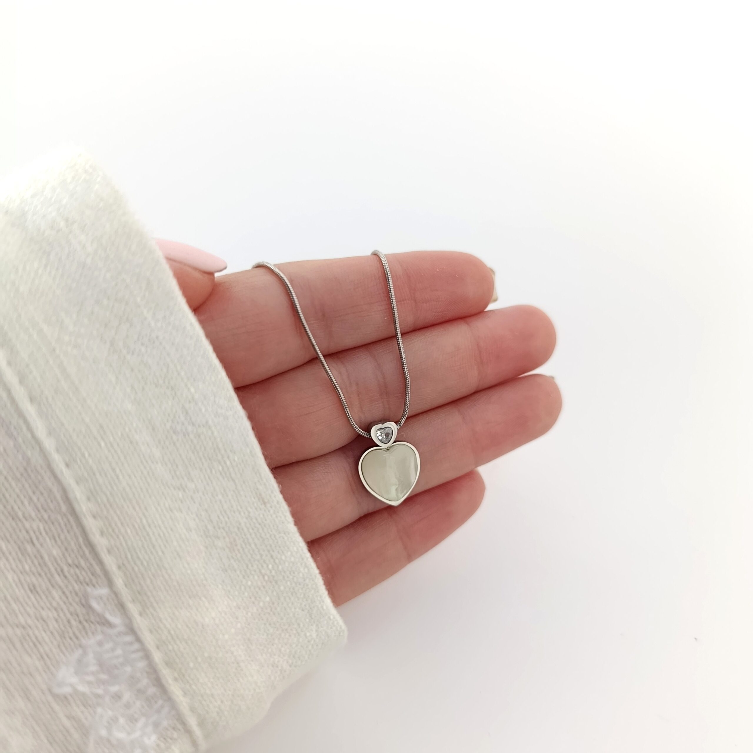 Colgante Corazon Nacar