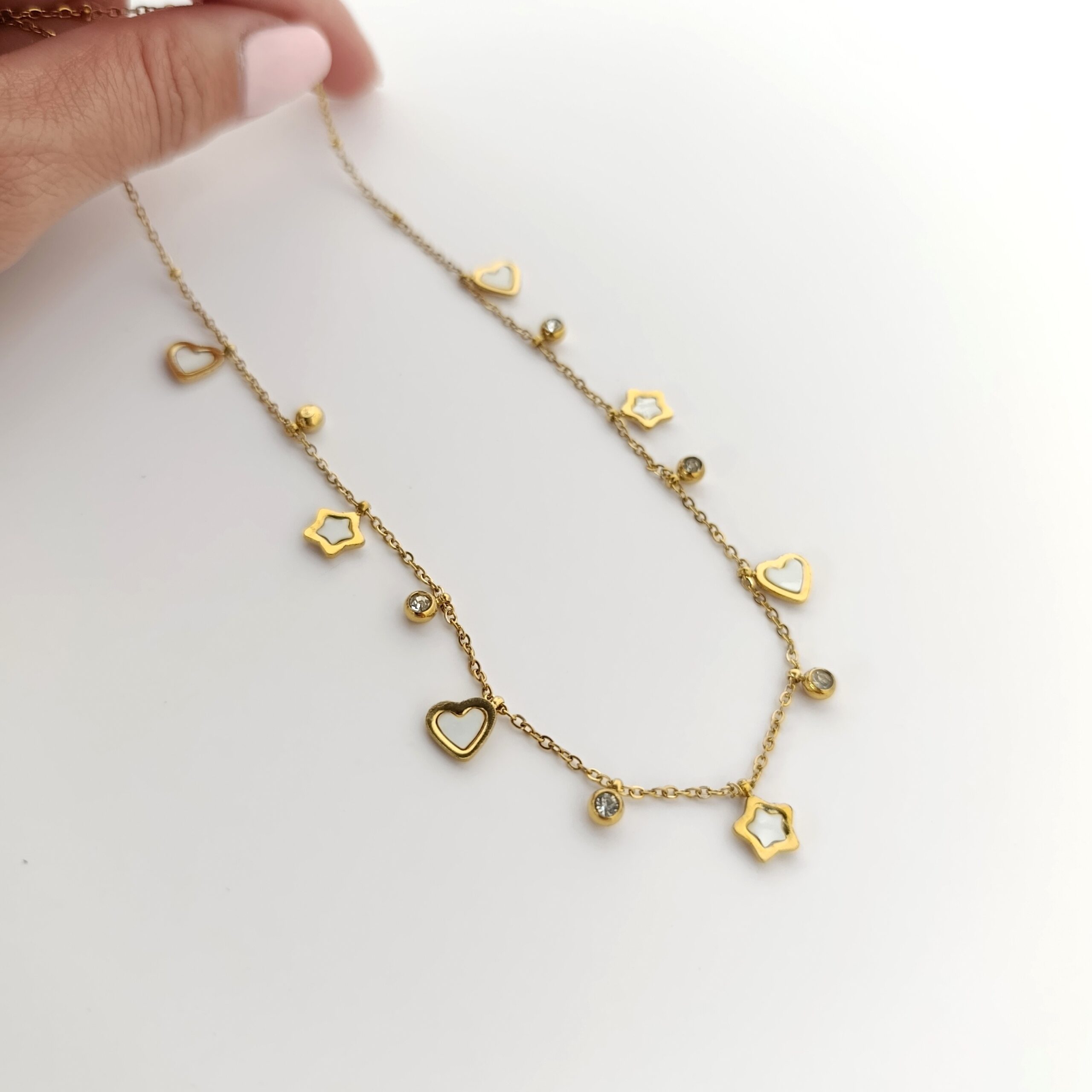 Colgante Estrellas-Corazones