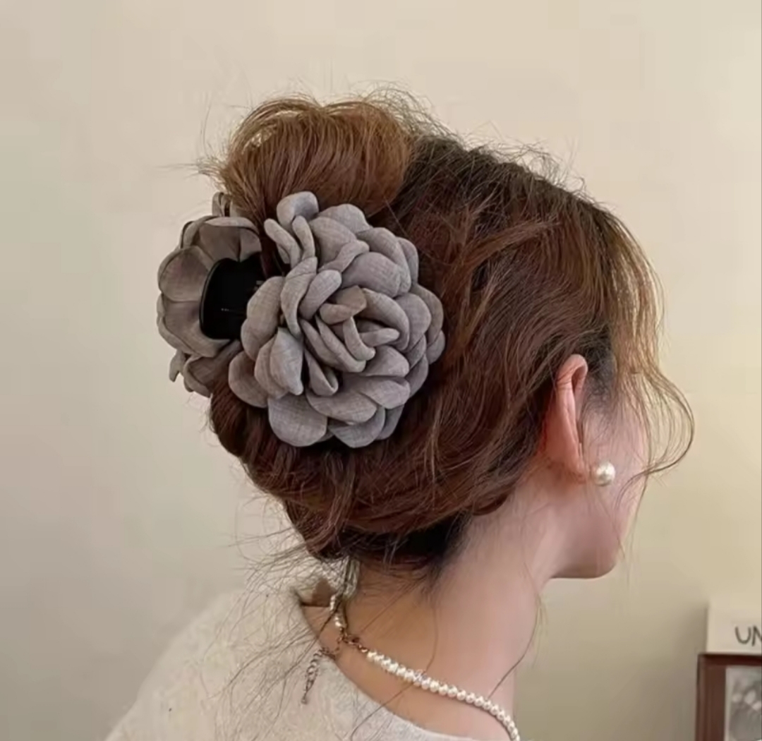 Pinza Flor Tela