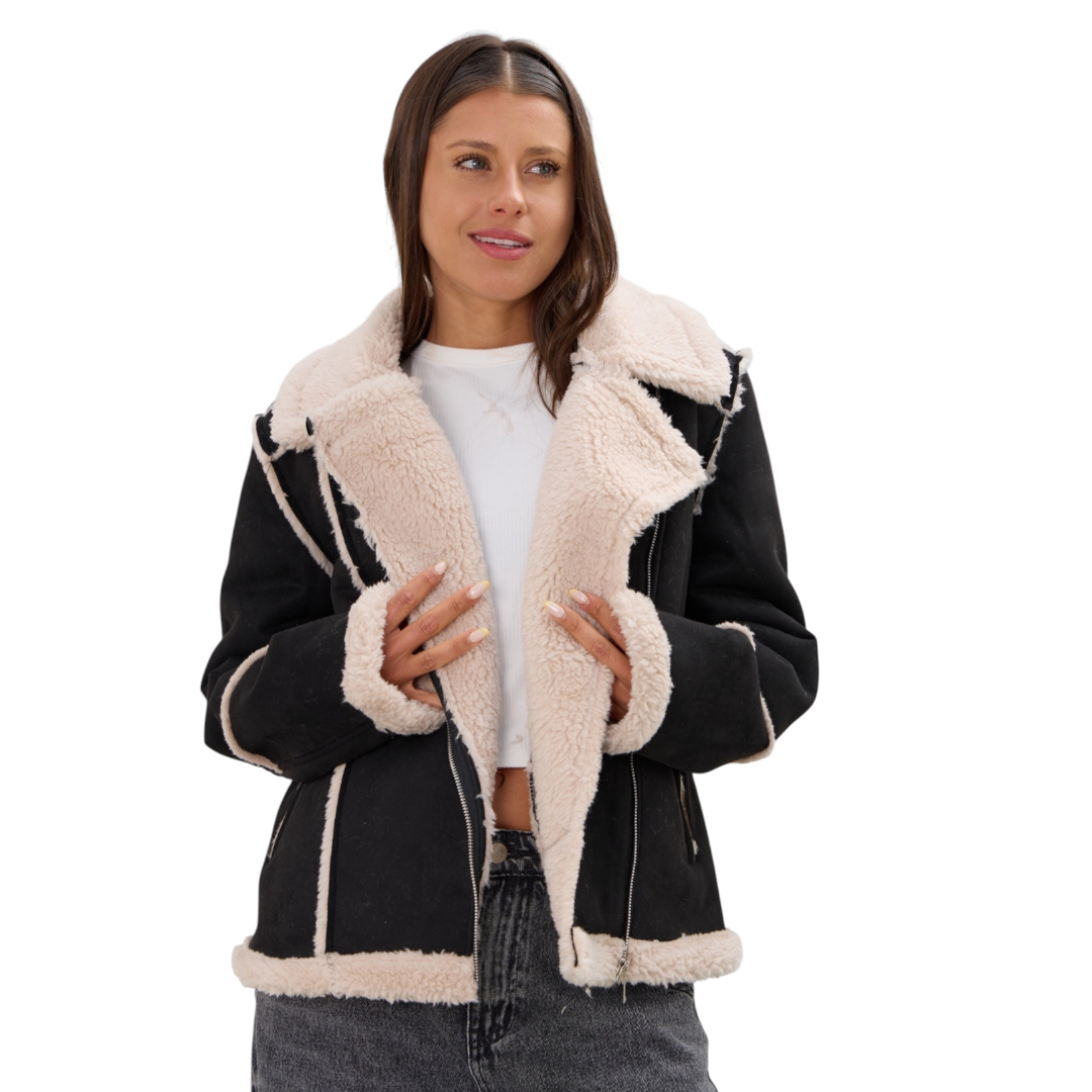 Campera Gamulan -Negro