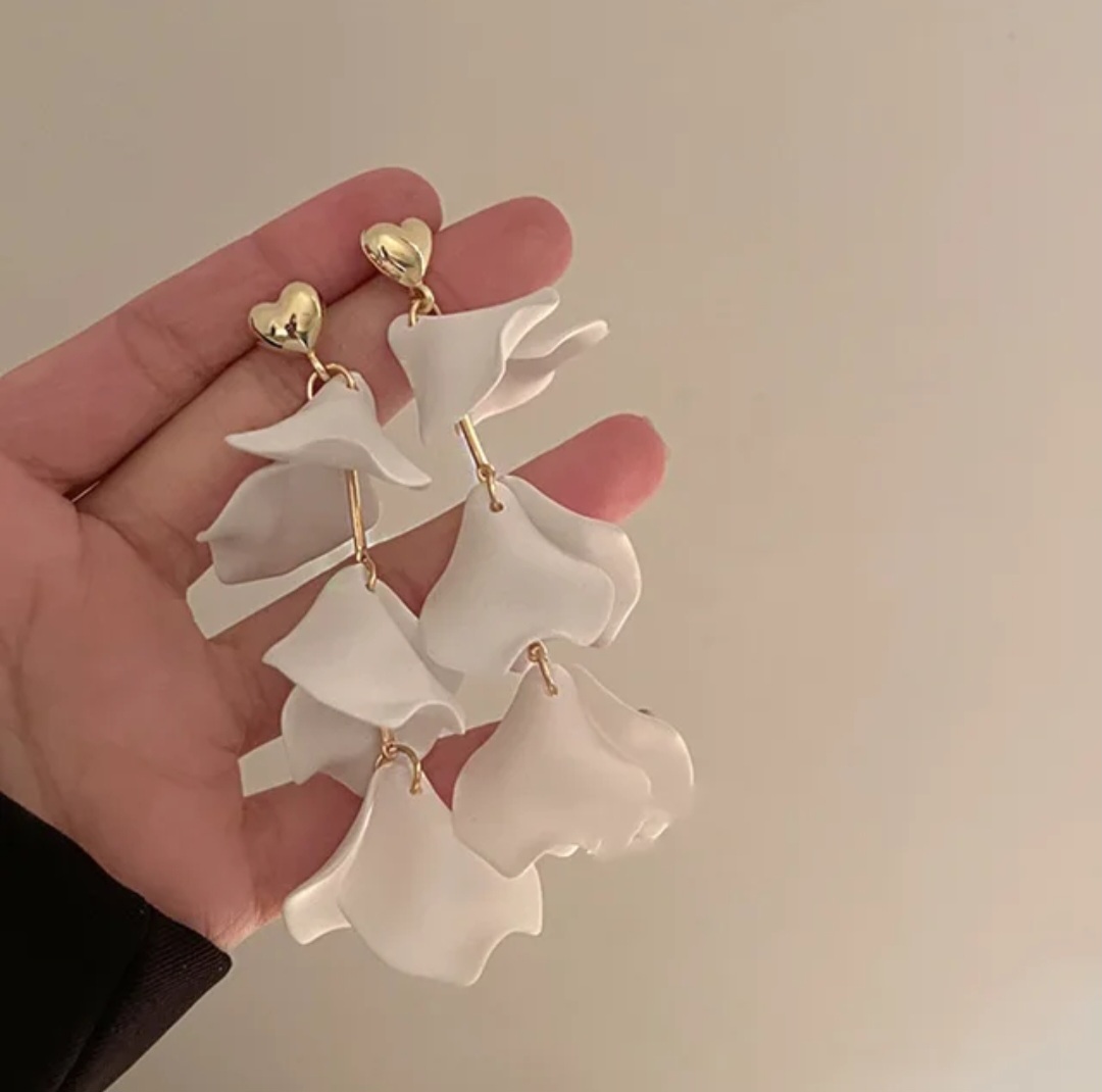 Caravana Petalos -Blanca
