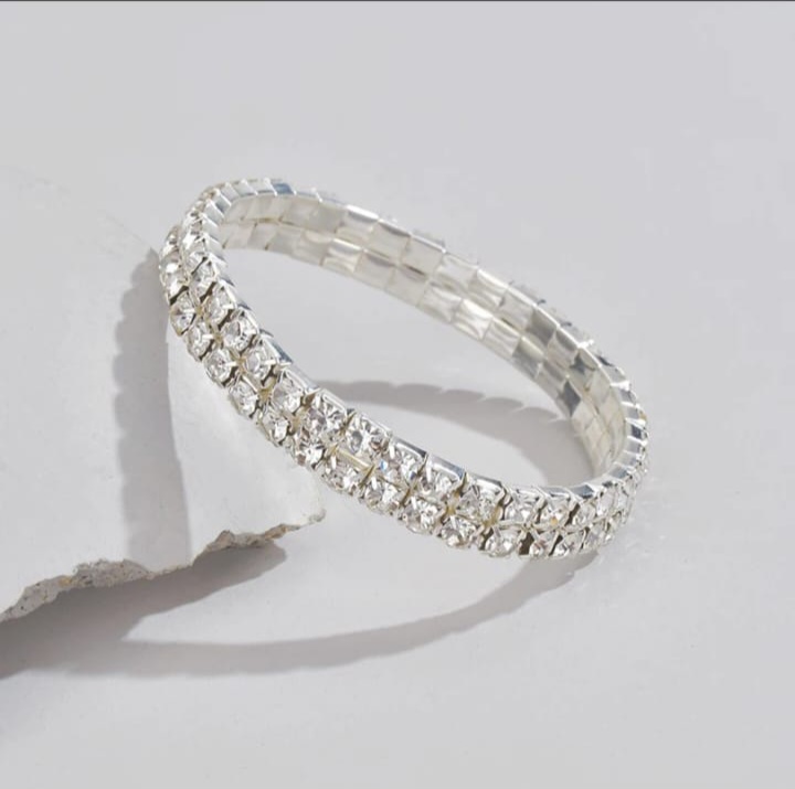 Pulsera Strass Elastizada