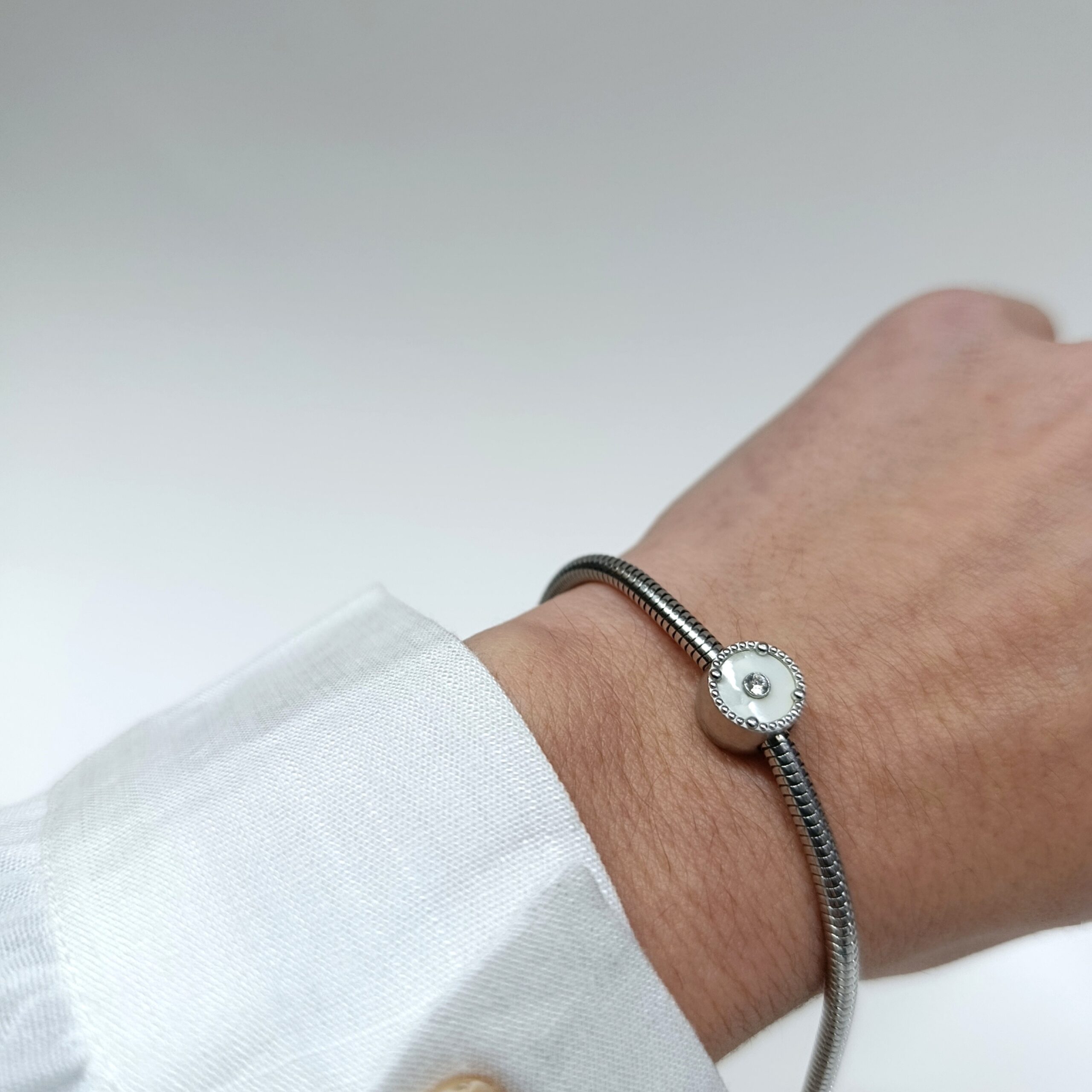 Pulsera con Charm Nacar